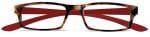 OCCHIALE DA LETTURA TWINS PLATINUM NECK DEMI BORDEAUX +1,50