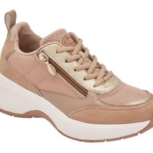 CALZATURA CALGARY LACES NYLON+SUEDE+PU W CAPPUCCINO 37
