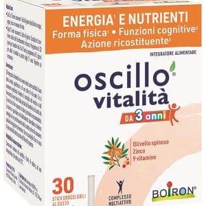 OSCILLO VITALITA' 3+ 30 STICK OROSOLUBILI