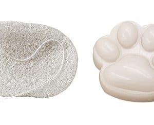 KONJAC SPUGNA BIANCA + SAPONE BIANCO