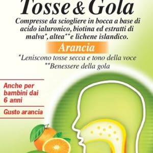 HYALURON TOSSE & GOLA ARANCIA 30 COMPRESSE MASTICABILI