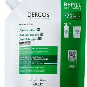 DERCOS TECHNIQUE SHAMPOO ANTIFORFORA DS GRASSI REFILL 390 ML