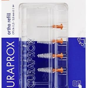 CURAPROX CPS 14 ORTHO REFILL ARANCIONI 4 SCOVOLINI