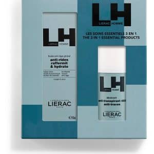 LIERAC COFFRET LIERAC HOMME FLUIDO ANTI-ETA' 50 ML + DEODORANTE 50 ML