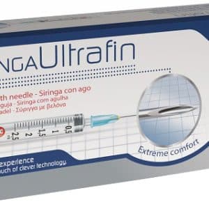 SIRINGA ULTRAFIN 2,5 ML GAUGE 23 1/4 10 PEZZI