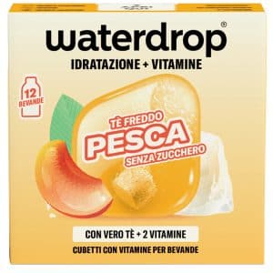 WATERDROP ICE TEA PESCA 12 CUBETTI