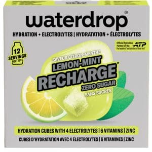 WATERDROP MICROLYTE LIMOME MENTA 12 CUBETTI