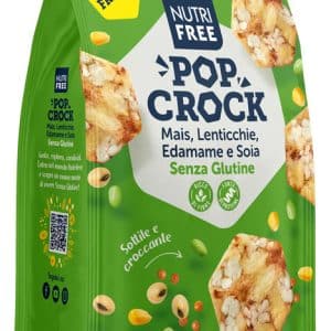 NUTRIFREE POP CROCK MAIS LENTICCHIE E EDAMAME E SOIA 60 G