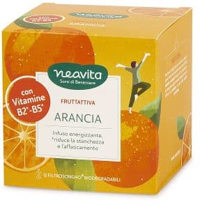 NEAVITA FILTROSCRIGNO FRUTTATTIVA ARANCIA E VITAMINE B2 E B5