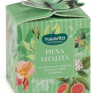 NEAVITA 7 FILTROSCRIGNO TISANA PIENA VITALITA' IN COFANETTOA FARFALLA RITUALI BOTANICI 7 FILTRI X 3 G