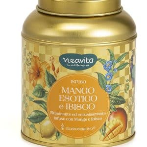 NEAVITA INFUSO MANGO ESOTICO E IBISCO 12 FILTROSCRIGNO IN CADDY INFUSI DI PRIMAVERA 12 FILTRI X 3 G