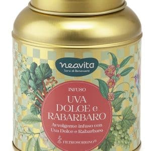 NEAVITA INFUSO UVE DOLCI E RABARBARO 12 FILTROSCRIGNO IN CADDY INFUSI DI PRIMAVERA 12 FILTRI X 3,5 G
