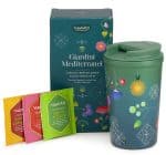 NEAVITA COFANETTO CON 6 FILTRI BIO ASSORTITI E MUG THERMOS 350 ML GIARDINI MEDITERRANEI