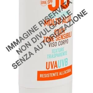 LABORATORIO DELLA FARMACIA SOL STICK SPF 50+ PROTEZIONE MOLTO ALTA ZONE SENSIBILI VISO E CORPO TEXTURE TRASPARENTE RESISTENTE ALL'ACQUA 7,5 ML SENZA PROFUMO