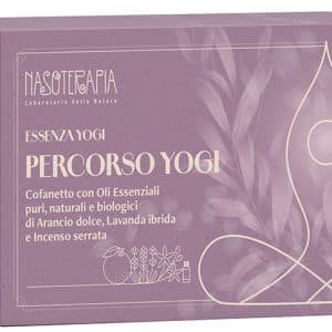 NASOTERAPIA ESSENZA YOGI PERCORSO YOGI KIT CON 3 OLI ESSENZIALI BIOLOGICI X 5 ML