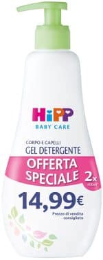HIPP BABY CARE GEL DETERGENTE CORPO CAPELLI 400 ML