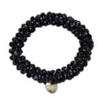 BRACCIALETTO ELASTICIZZATO BLACK DIAMETRO 6 CM 15 G