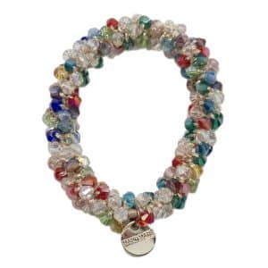 BRACCIALETTO MIXED COLORI DIAMETRO 6 CM 15 G