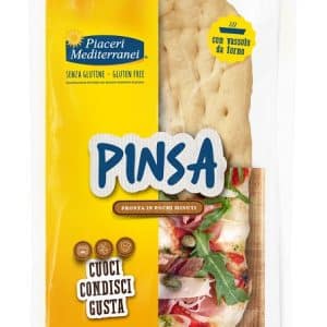 PIACERI MEDITERRANEI PINSA 250 G NATURALMENTE SENZA LATTOSIO