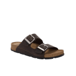 BORA 2 BUCKLES MAN LEAOIL M DARK BROWN 42