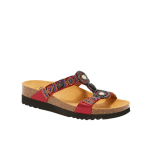NEW BOGOTA' WEDGE TEXSAT W BORDEAUX/MULTI 37