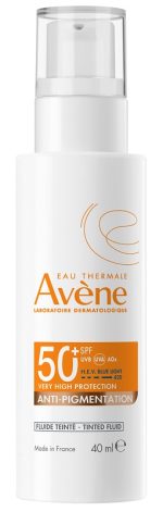 EAU THERMALE AVENE SOLARE FLUIDO COL ANTIMACCHIE SPF 50+ 40ML